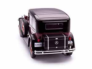 MERCEDES NURBURG 460 1928 DARK RED/BLACK / МЕРСЕДЕС НЮРБУРГ 460 ТЕМНО-КРАСНЫЙ — фото 9