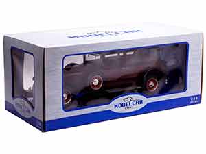 MERCEDES NURBURG 460 1928 DARK RED/BLACK / МЕРСЕДЕС НЮРБУРГ 460 ТЕМНО-КРАСНЫЙ — фото 11