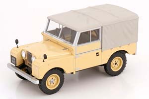 LAND ROVER SERIES 1 WITH SOFTTOP CREME LIGHTGREY