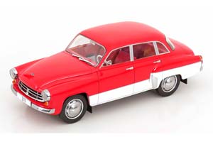WARTBURG 311/312 1955 RED WHITE