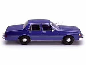CHEVROLET CAPRICE FBI POLICE 1987 METALLIC DARK BLUE — фото 5