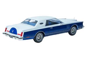 LINCOLN CONTINENTAL MARK V 1978 WHITE/DARK BLUE — фото 2