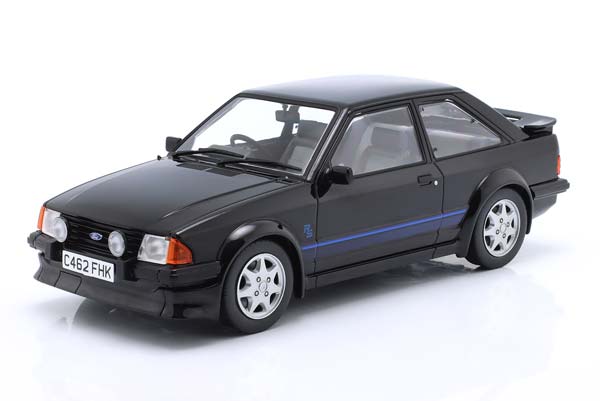 FORD ESCORT RS TURBO 1985 BLACK