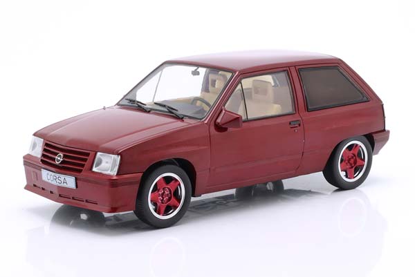 OPEL CORSA A CUSTOM RED METALLIC