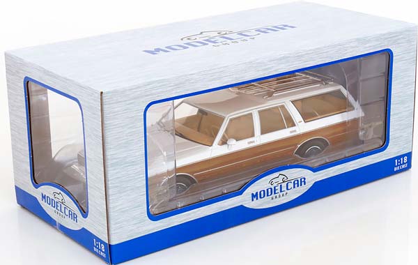 CHEVROLET CAPRICE ESTATE WHITE / BROWN / ШЕВРОЛЕ КАПРИКЕ УНИВЕРСАЛ БЕЛЫЙ КОРИЧНЕВЫЙ — фото 3