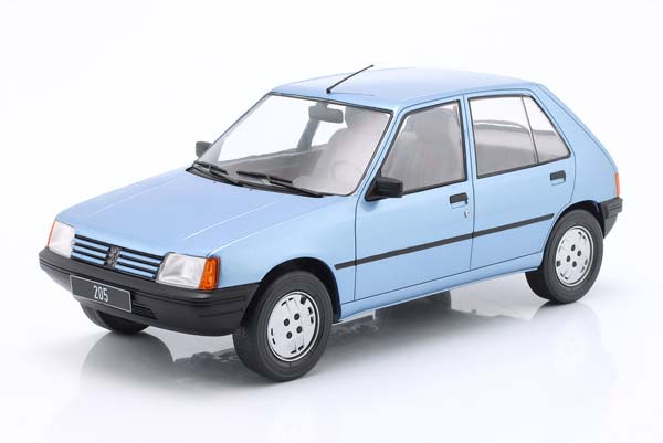 PEUGEOT 205 GR LIGHTBLUE-METALLIC / ПЕЖО 205 ГР ЛИГХТБЛУЕ-МЕТАЛЛИК СВЕТЛО СИНИЙ