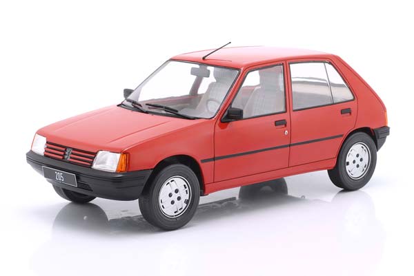 PEUGEOT 205 (5-ДВЕРЕЙ) 1984 RED