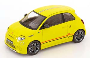FIAT ABARTH 500E 2024 LIGHT YELLOW
