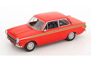 FORD LOTUS CORTINA 1963-1966 RED GOLDEN