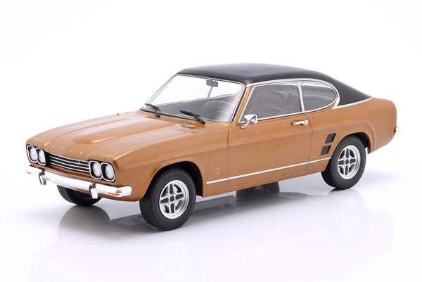 FORD CAPRI MK.I GXL 1973 GOLDEN BROWN METALLIC/BLACK