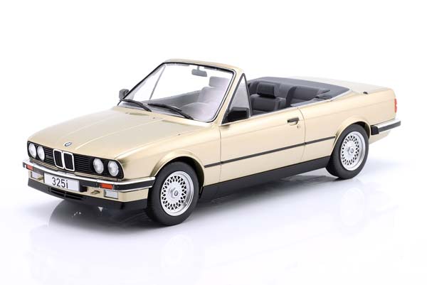 BMW 325I E30 CONVERTIBLE LIGHT GOLD