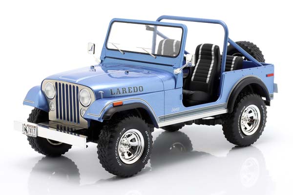 JEEP CJ-7 LAREDO BLUE METALLIC
