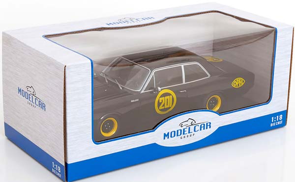 OPEL REKORD C NO.201, BLACKE WITWE 1967 BLACK / YELLOW / ОПЕЛЬ РЕКОРД 201 БЛАКЕ ВИТВЕ ЧЕРНЫЙ ЖЕЛТЫЙ — фото 3