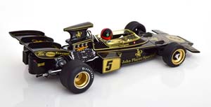 LOTUS 72D WINNER GP SPAIN, WORLD CHAMPION FITTIPALDI 1972 JPS SCALE 1:18 — фото 2