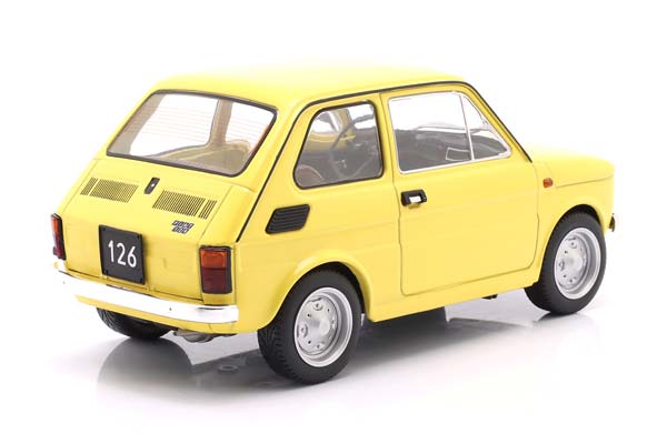 FIAT 126 YEAR 1972 YELLOW / ФИАТ 126 ЖЕЛТЫЙ — фото 2