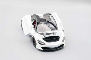 MCLAREN 720S, БЕЛЫЙ, 21 СМ. — фото 4