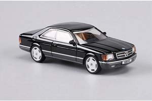 MERCEDES W126 S-CLASS COUPE 500 SEC 560SEC BLACK / МЕРСЕДЕС С-КЛАСС КУПЕ ЧЕРНЫЙ (ДЛИНА 7-10 СМ) — фото 5