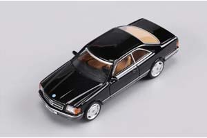 MERCEDES W126 S-CLASS COUPE 500 SEC 560SEC BLACK / МЕРСЕДЕС С-КЛАСС КУПЕ ЧЕРНЫЙ (ДЛИНА 7-10 СМ) — фото 7