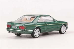 MERCEDES W126 S-CLASS COUPE 500 SEC 560SEC GREEN / МЕРСЕДЕС С-КЛАСС КУПЕ ЗЕЛЕНЫЙ (ДЛИНА 7-10 СМ) — фото 4