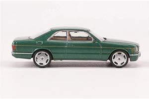 MERCEDES W126 S-CLASS COUPE 500 SEC 560SEC GREEN / МЕРСЕДЕС С-КЛАСС КУПЕ ЗЕЛЕНЫЙ (ДЛИНА 7-10 СМ) — фото 5