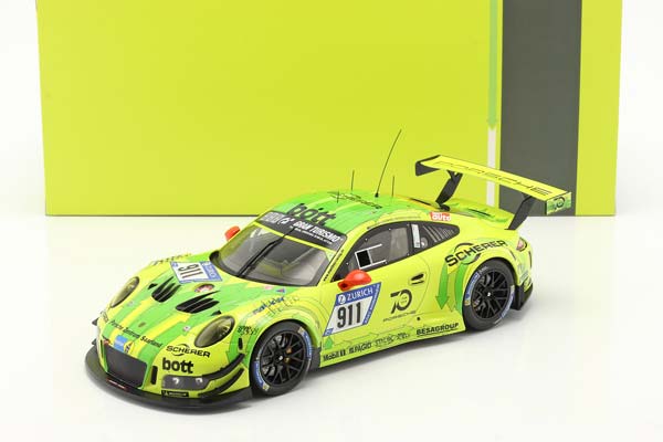 PORSCHE 911 GT3 R #911 24H NÜRBURGRING 2018 MANTHEY GRELLO / ПОРШЕ 911 ГТ3 24 ЧАСА НЮРБУРГРИНГ MANTHEY ГРЕЛЛО — фото 3