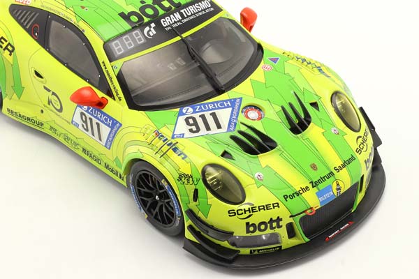 PORSCHE 911 GT3 R #911 24H NÜRBURGRING 2018 MANTHEY GRELLO / ПОРШЕ 911 ГТ3 24 ЧАСА НЮРБУРГРИНГ MANTHEY ГРЕЛЛО — фото 6