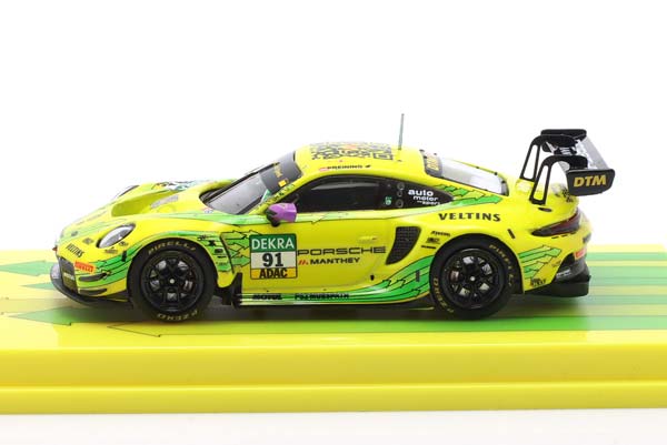 PORSCHE 911 GT3 R #91 DTM CHAMPION 2023 THOMAS PREINING MANTHEY GRELLO / ПОРШЕ 911 ГТ3 ДТМ ЧЕМПИОН ТОМАС ПРЕЙНИНГ MANTHEY ГРЕЛЛО
