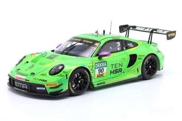 PORSCHE 911 GT3 R #90 2ND HOCKENHEIM DTM 2023 D. OLSEN MANTHEY MINICHAMPS / ПОРШЕ 911 ГТ3 2 МЕСТО ХОКЕНХЕЙМ ДТМ ОЛСЕН MANTHEY