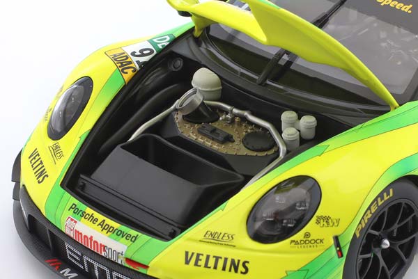 PORSCHE 911 GT3 R #91 WINNER NORISRING DTM CHAMPION 2023 PREINING MANTHEY GRELLO / ПОРШЕ 911 ГТ3 ПОБЕДИТЕЛЬ НОРИСРИНГ ДТМ ЧЕМПИОН ПРЕЙНИНГ MANTHEY ГРЕЛЛО — фото 5