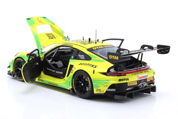 PORSCHE 911 GT3 R #91 WINNER NORISRING DTM CHAMPION 2023 PREINING MANTHEY GRELLO / ПОРШЕ 911 ГТ3 ПОБЕДИТЕЛЬ НОРИСРИНГ ДТМ ЧЕМПИОН ПРЕЙНИНГ MANTHEY ГРЕЛЛО — фото 10
