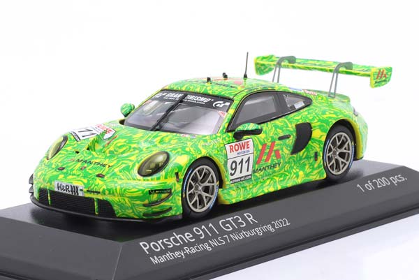 PORSCHE 911 GT3 R #911 NLS 7 NÜRBURGRING 2022 MANTHEY-RACING / ПОРШЕ 911 ГТ3 НЛС 7 НЮРБУРГРИНГ МАНТЕЙ-РАКИНГ