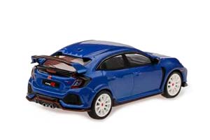 HONDA CIVIC TYP R FK8 2017 BLUEMETALLIC (ДЛИНА МОДЕЛИ 6-10 СМ) — фото 2