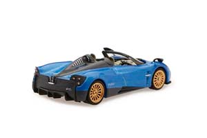PAGANI HUAYRA ROADSTER 2018 BLUEMETALLIC (ДЛИНА МОДЕЛИ 6-10 СМ) — фото 2