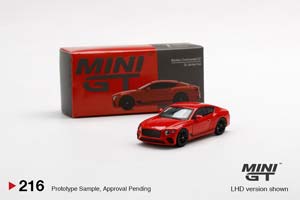 BENTLEY CONTINENTAL GT ST JAMES RED LHD MIJO EXCLUSIVES / БЕНТЛИ КОНТИНЕНТАЛЬ GT СЕНТ-ДЖЕЙМС РЕД LHD MIJO ЭКСКЛЮЗИВЫ (ДЛИНА МОДЕЛИ 6-10 СМ) — фото 4
