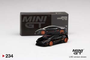LAMBORGHINI HURACAN VER 1 LB WORKS BLACK  / LAMBORGHINI HURACAN VER 1 LB РАБОТАЕТ ЧЕРНЫЙ (ДЛИНА МОДЕЛИ 6-10 СМ) — фото 4