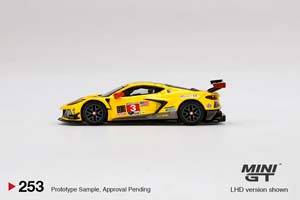 CHEVROLET CORVETTE C8 R #3 24HR MIJO  / ШЕВРОЛЕ КОРВЕТ C8 R #3 24Ч MIJO (ДЛИНА МОДЕЛИ 6-10 СМ) — фото 3