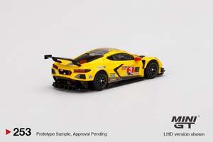 CHEVROLET CORVETTE C8 R #3 24HR MIJO  / ШЕВРОЛЕ КОРВЕТ C8 R #3 24Ч MIJO (ДЛИНА МОДЕЛИ 6-10 СМ) — фото 2
