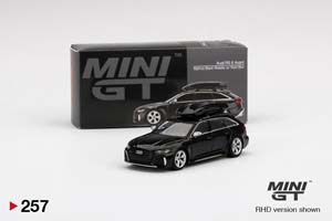 AUDI RS 6 AVANT BLACK MIJO / АУДИ RS 6 АВАНГАРДНЫЙ ЧЕРНЫЙ MIJO (ДЛИНА МОДЕЛИ 6-10 СМ) — фото 4