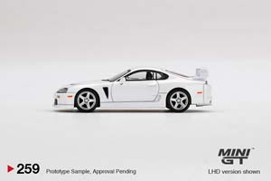 TOYOTA SUPRA TRD 3000GT WHITE MIJO / TOYOTA SUPRA TRD 3000GT БЕЛЫЙ MIJO (ДЛИНА МОДЕЛИ 6-10 СМ) — фото 3