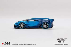 BUGATTI VISION GRAN TURISMO BLUE MIJO / БУГАТТИ ВИЖН ГРАН ТУРИЗМО СИНЕЕ ПРОСО (ДЛИНА МОДЕЛИ 6-10 СМ) — фото 3