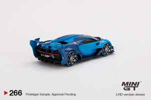BUGATTI VISION GRAN TURISMO BLUE MIJO / БУГАТТИ ВИЖН ГРАН ТУРИЗМО СИНЕЕ ПРОСО (ДЛИНА МОДЕЛИ 6-10 СМ) — фото 2