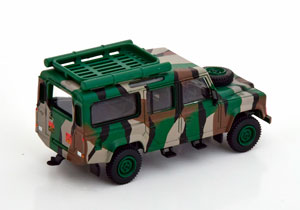 LAND ROVER DEFENDER 110 MALAYSIAN ARMY CAMOUFLAGE (ДЛИНА МОДЕЛИ 6-10 СМ) — фото 2