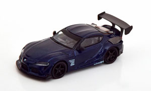 TOYOTA GR SUPRA DARKBLUE (ДЛИНА МОДЕЛИ 6-10 СМ)
