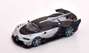 BUGATTI VISION GRAN TOURISMO SILVER CARBON (ДЛИНА МОДЕЛИ 6-10 СМ)