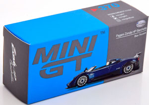 PAGANI ZONDA HP BARCHETTA DARKBLUE-METALLIC (ДЛИНА МОДЕЛИ 6-10 СМ) — фото 3