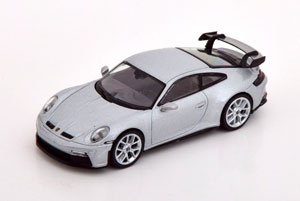 PORSCHE 911 (992) GT3 SILVER (ДЛИНА МОДЕЛИ 6-10 СМ)