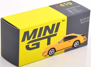 PORSCHE RUF CTR YELLOWBIRD 1987 YELLOW (ДЛИНА МОДЕЛИ 6-10 СМ) — фото 3