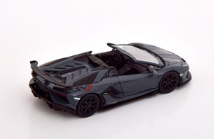 LAMBORGHINI AVENTADOR SVJ ROADSTER GREY BLACK (ДЛИНА МОДЕЛИ 6-10 СМ) — фото 2