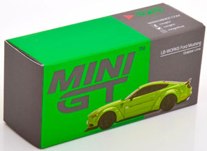 FORD MUSTANG LB WORKS LIGHTGREEN BLACK (ДЛИНА МОДЕЛИ 6-10 СМ) — фото 3