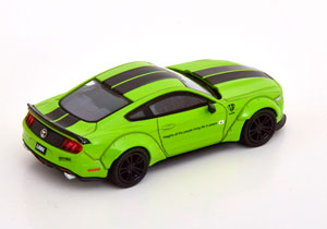 FORD MUSTANG LB WORKS LIGHTGREEN BLACK (ДЛИНА МОДЕЛИ 6-10 СМ) — фото 2